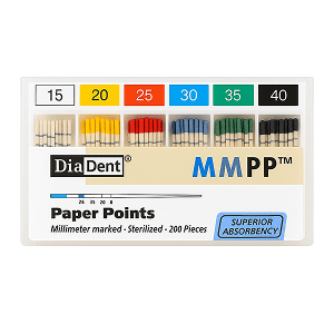 Diadent Paper Points Millimeter Marked - 2%