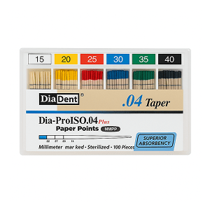 Diadent Paper Point Special Tapered 4%