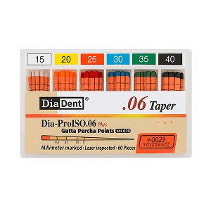 Diadent Gutta Percha Points 6%