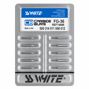 SS White Carbide Burs FG (Pack Of 5)