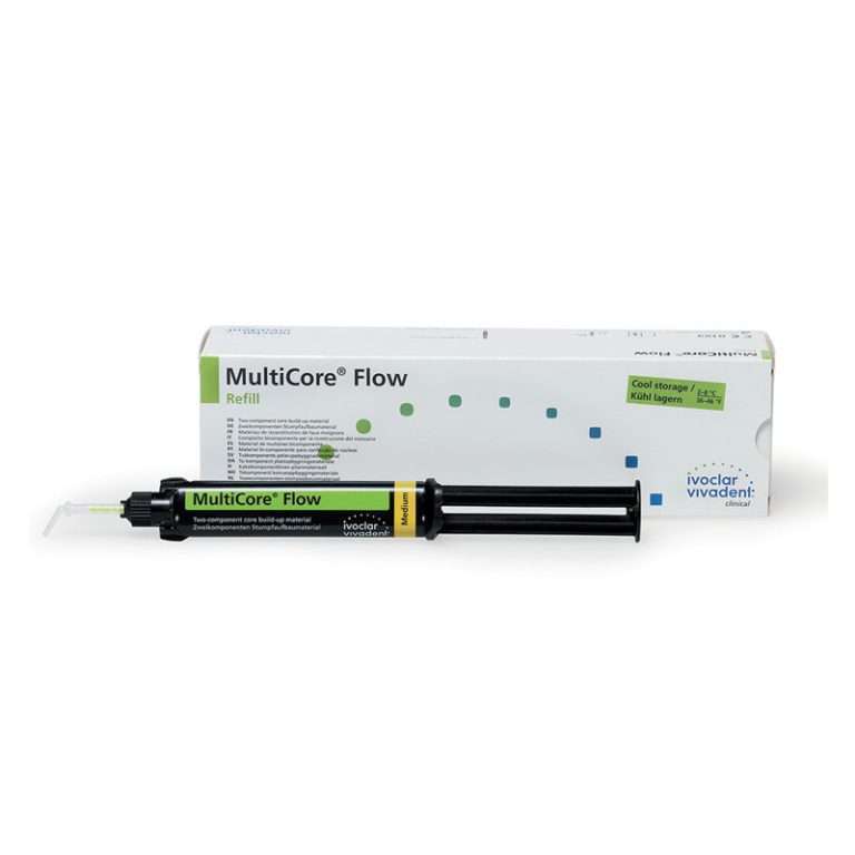 Ivoclar Multicore Flow – Dual-Curing Core Build-Up Material | DentoSky