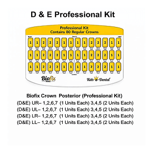 Kids E Bioflx Posteriour Crown KIT 2 Kids E Bioflx Posteriour Crown KIT - Image 2