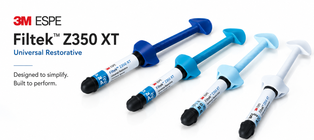 3M ESPE Filtek Z350 XT nanofilled composite syringe for anterior restorations