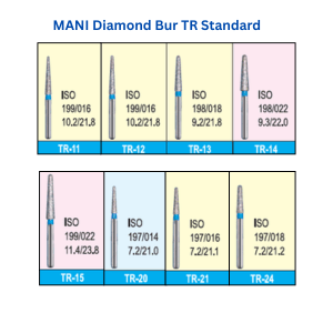 Mani Diamond Bur – Tr Series 3 Mani Diamond Bur – Tr Series - Image 3