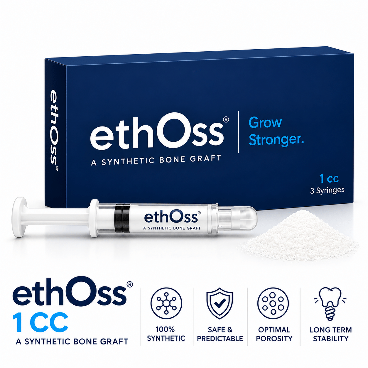 ETHOSS A SYNTHETIC BONE GRAFT 3 ETHOSS A SYNTHETIC BONE GRAFT - Image 3