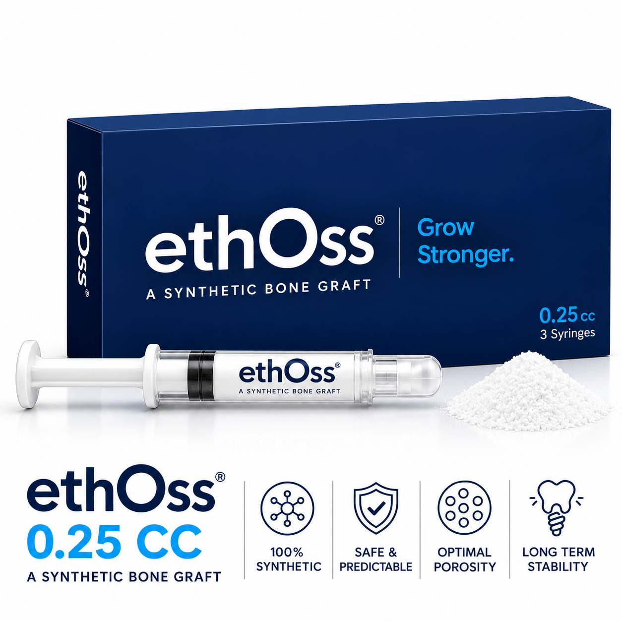 ETHOSS A SYNTHETIC BONE GRAFT 2 ETHOSS A SYNTHETIC BONE GRAFT - Image 2